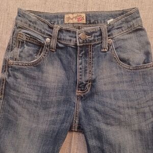 Wrangler 20X Classic Blue Jeans Youth Size 14 Slim
